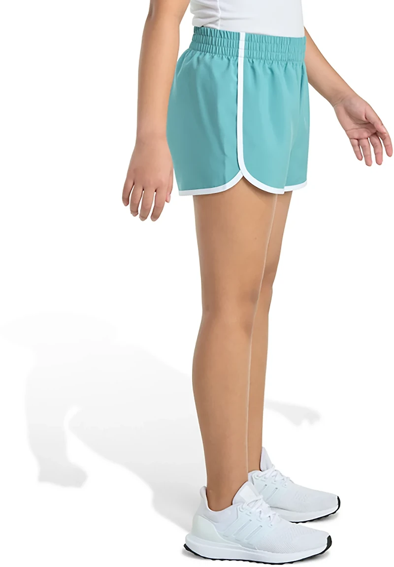 adidas Girls' Woven Pacer Shorts 2-3/4