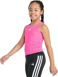 adidas Girls' Melange Training Tank Top