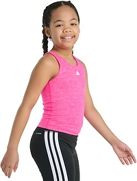 adidas Girls' Melange Training Tank Top