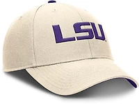 Nike Men's LSU Dri Fit Rise Primetime Primary Logo Structured Adjustable Cap