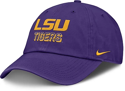 Nike Men's LSU Primary Logo Gameday Unstructured Adjustable Club Cap