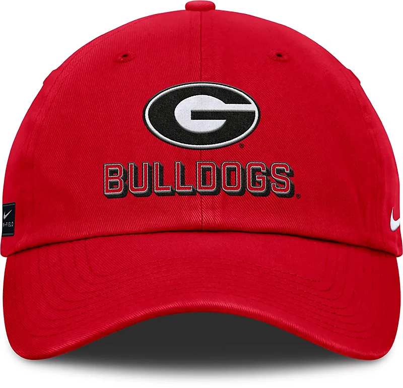 Nike Men's Georgia Primary Logo Gameday Unstructured Adjustable Club Cap