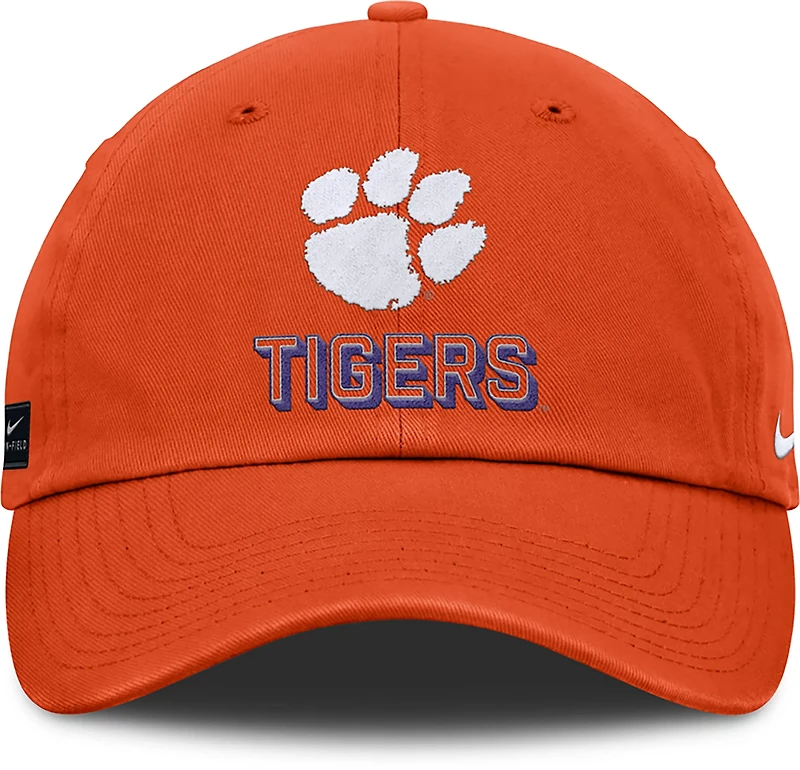 Nike Men's Clemson Primary Logo Gameday Unstructured Adjustable Club Cap