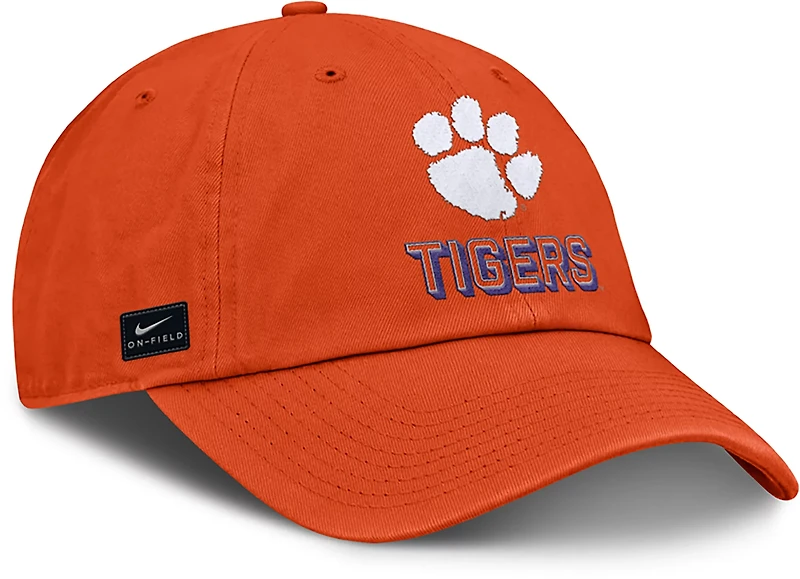 Nike Men's Clemson Primary Logo Gameday Unstructured Adjustable Club Cap