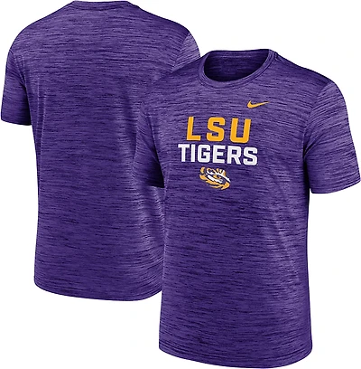 Nike Men's LSU Velocity Center Stack T-shirt