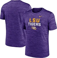 Nike Men's LSU Velocity Center Stack T-shirt