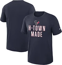 Nike Men's Houston Texans Rewind Slub Short Sleeve T-shirt