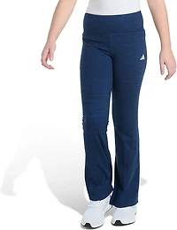 adidas Girls' Mélange Flare Leg Pants
