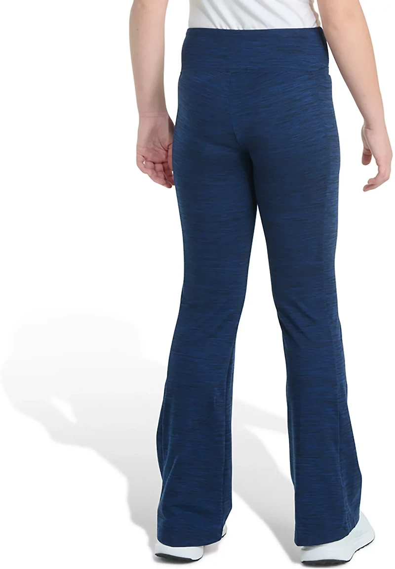 adidas Girls' Mélange Flare Leg Pants