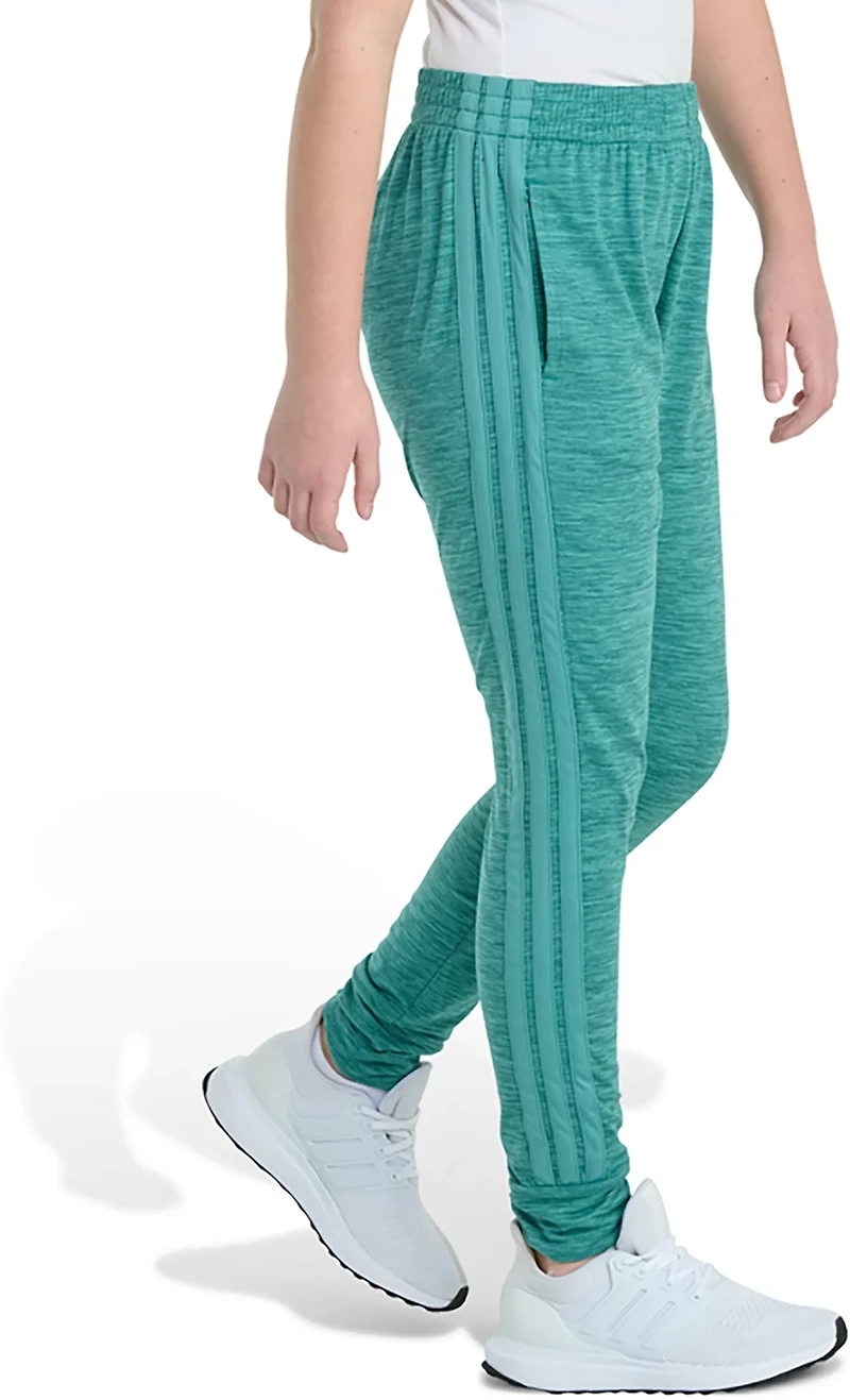 adidas Girls' 3S Mélange Jogger Pants