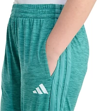 adidas Girls' 3S Mélange Jogger Pants