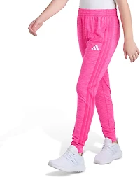 adidas Girls' 3S Mélange Jogger Pants