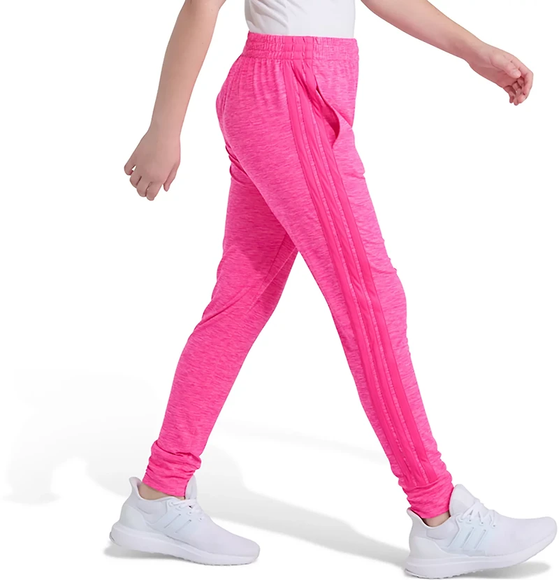 adidas Girls' 3S Mélange Jogger Pants