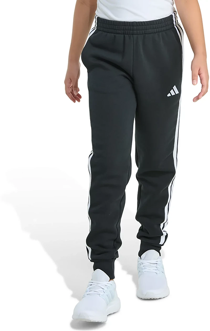 adidas Girls' Bold 3-Stripe Joggers