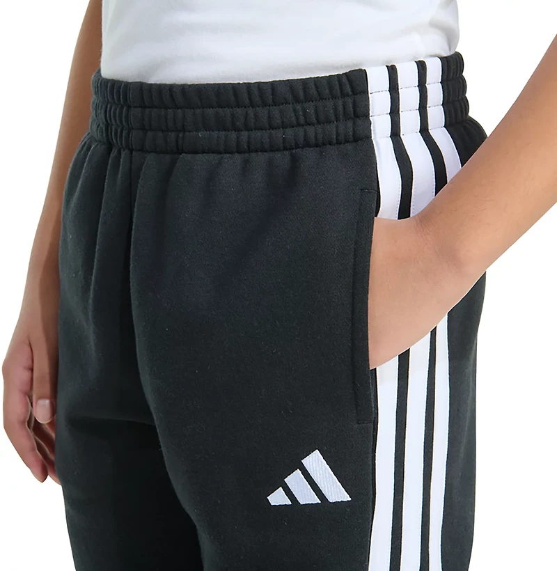 adidas Girls' Bold 3-Stripe Joggers