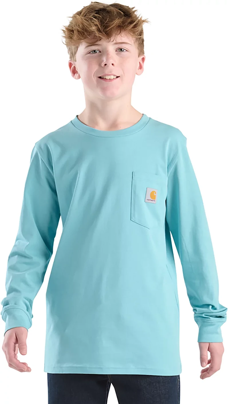 Carhartt Boys' Truck Long Sleeve Pocket T-shirt