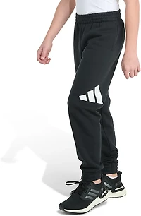 adidas Boys' Essential Big Logo Fleece Joggers