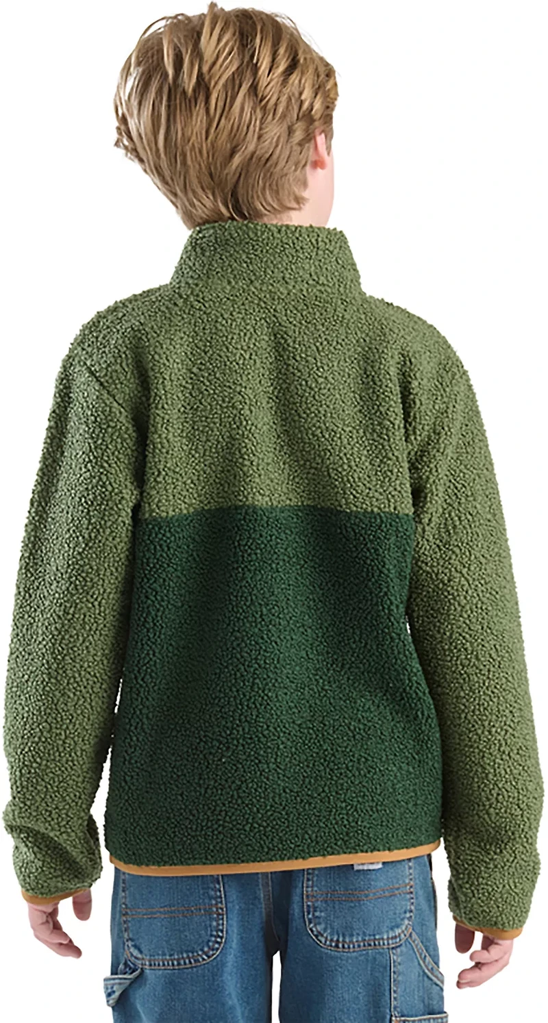 Carhartt Boys' Sherpa 1/2 Zip Long Sleeve Sweatshirt