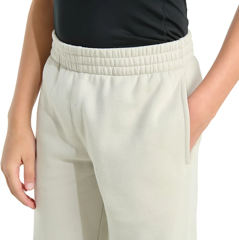 adidas Boys' Essential Big Logo Fleece Joggers