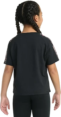 adidas Girls' Printed Raglan Graphic T-shirt