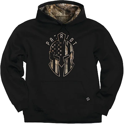 Buck Wear Men's Patriot Camo Graphic Hoodie