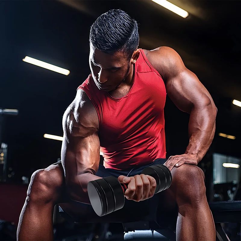 CAP Barbell 30lb Vinyl Adjustable Pair Dumbbell Set