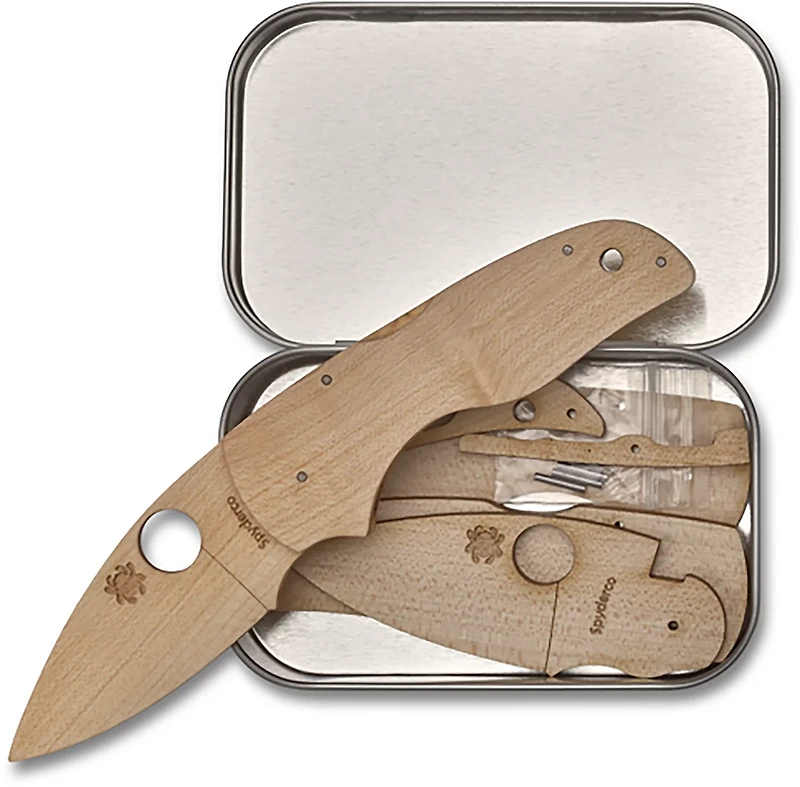 Spyderco C230 Lil' Native Wooden Knife Kit