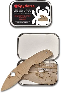 Spyderco C230 Lil' Native Wooden Knife Kit