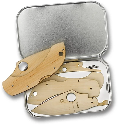 Spyderco C28 Dragonfly Wooden Knife Kit
