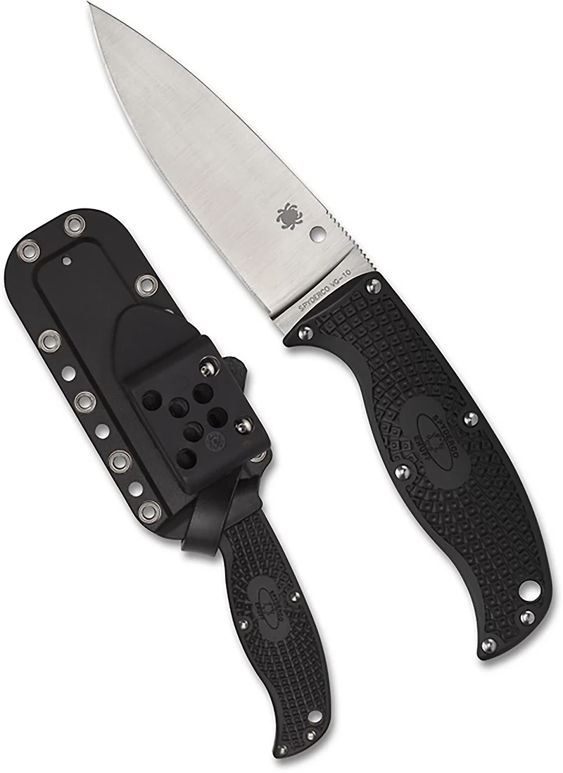 Spyderco Enuff 2 Leaf Shape PlainEdge Knife