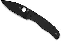 Spyderco Bodacious G-10 Black Blade Folding Knife