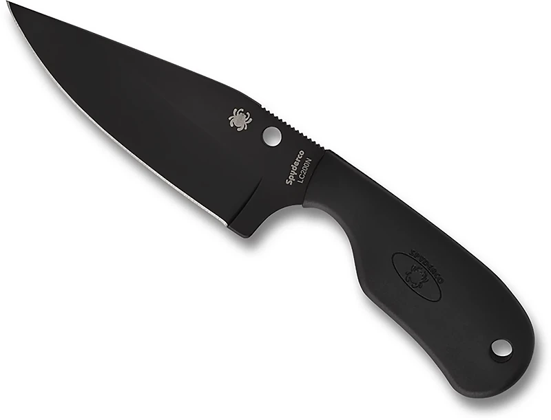 Spyderco Subway Black Blade Bowie Knife