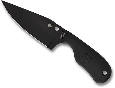 Spyderco Subway Black Blade Bowie Knife