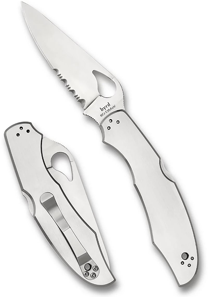 Spyderco Cara Cara 2 Stainless CombinationEdge Folding Knife