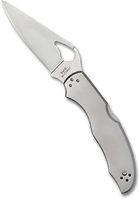 Spyderco Harrier 2 Stainless PlainEdge Folding Knife