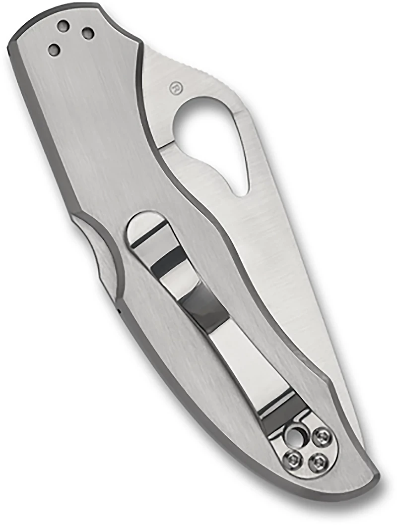 Spyderco Harrier 2 Stainless PlainEdge Folding Knife