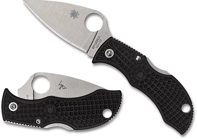Spyderco Manbug Lightweight Leaf PlainEdge Folding Knife
