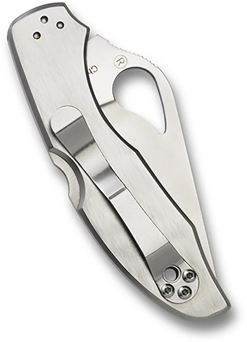 Spyderco Meadowlark 2 Stainless CombinationEdge Folding Knife
