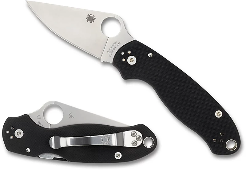 Spyderco Para 3 PlainEdge Folding Knife