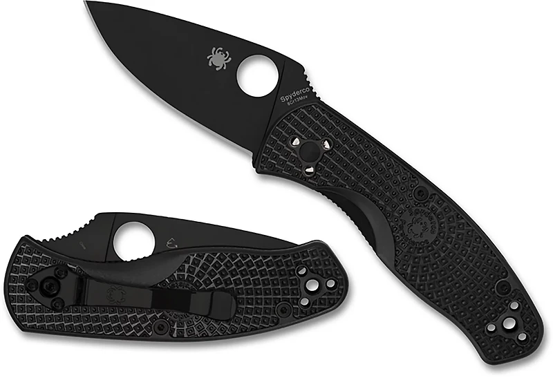 Spyderco Persistence Lightweight Black Blade Folding KnifeSpyderco Persistence Lightweight Black Blade Folding Knife