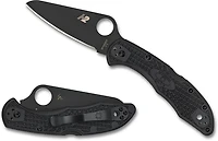 Spyderco Salt 2 Black Blade Folding Knife