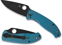 Spyderco Tenacious Black Blade Folding Knife