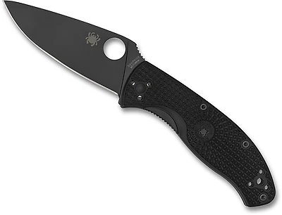Spyderco Tenacious Lightweight Black Blade Folding Knife
