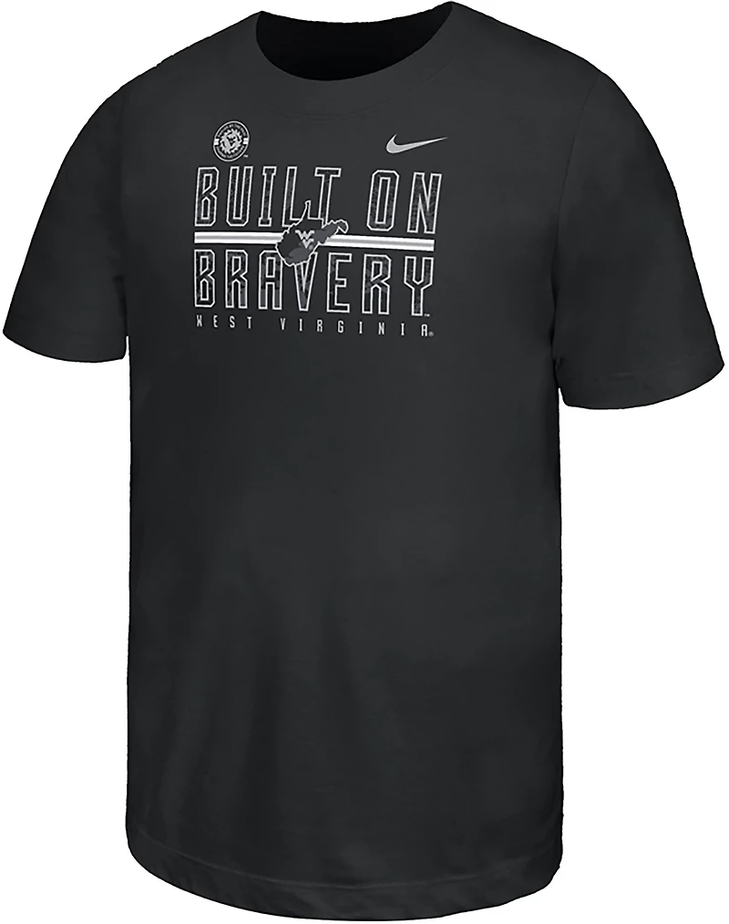 Nike Kids' West Virginia Built on Bravery T-shirt