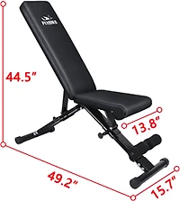 FLYBIRD Adjustable Strength Training Weight Bench