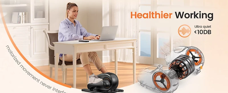 YOSUDA Under Desk Elliptical