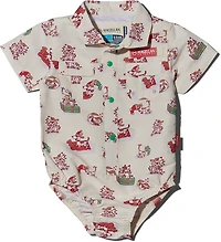 Magellan Outdoors Infant Boys' Laguna Madre Holiday Christmas Pup Onesie