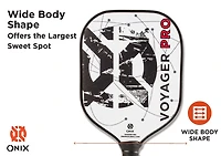 Onix Voyager Pro Pickleball Paddle