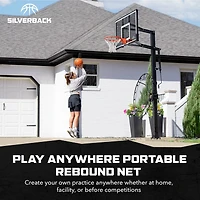 Silverback Training Rebound Passback Net