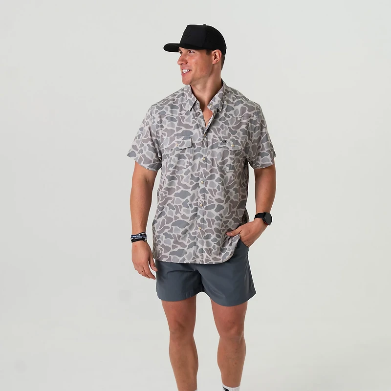 BURLEBO Men's Performance Western Shirt